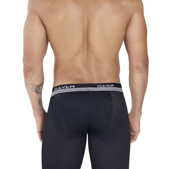 CLEVER men’s 0365 PROCESS BOXER BRIEFS COLOR BLACK - Picture 2 of 16